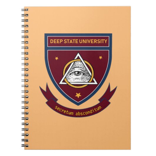 Carnet université de l'état profond (Devant)