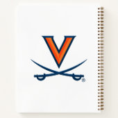 Carnet Université de Virginie Sabre (Dos)