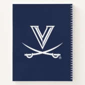 Carnet Université de Virginie Sabre (Dos)