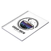 Carnet Urban Brew City Skyline Coffee (Côté gauche)