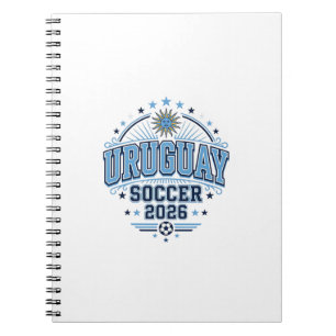 Carnet Uruguay Football 2026 Football Gras Pays Typograph
