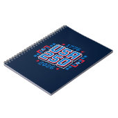 Carnet USA 250 - 1776 à 2026 Pixel Art (Côté gauche)