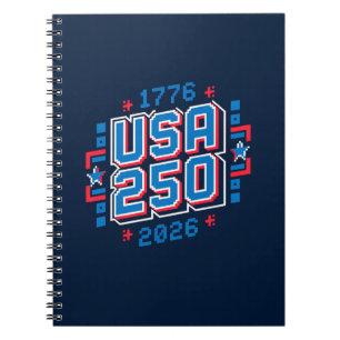 Carnet USA 250 - 1776 à 2026 Pixel Art