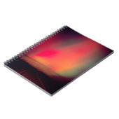 Carnet USA, Idaho. Aurora borealis, aurore boréale (Côté gauche)