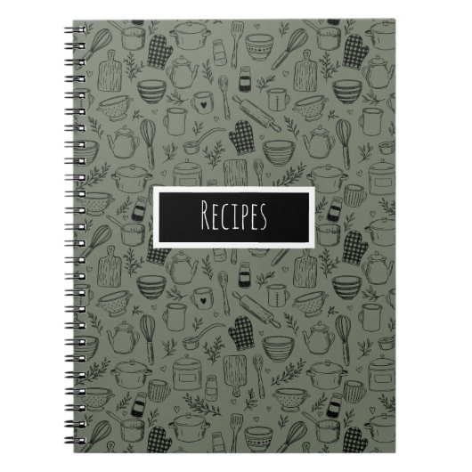 Carnet Ustensiles de cuisine (Devant)