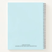 Carnet Ustensiles de cuisine illustrés Recette personnali (Dos)