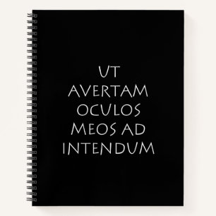 Carnet Ut avertam oculos meds ad intendum