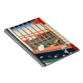 Carnet Utagawa Hiroshige - Champs de riz Asakusa (Côté Droit)