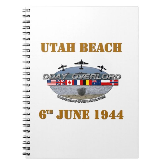 Carnet Utah Beach 6e June 1944 (Devant)