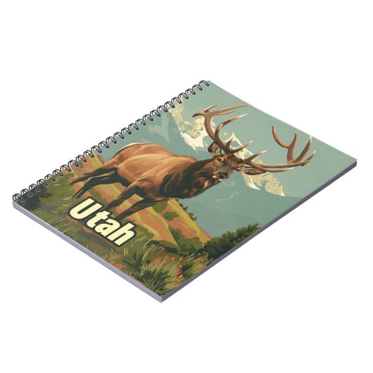 Carnet Utah Elk (Côté gauche)