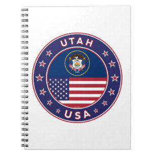 Carnet Utah sticker, phone case, tote bag, wall clock