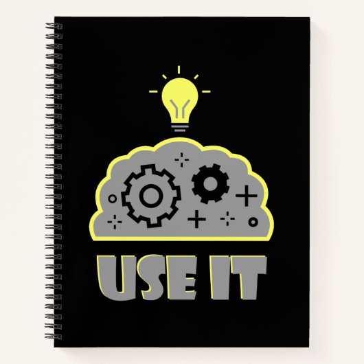 Carnet Utilisez votre cerveau (Devant)