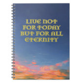carnet v2 "Live Not For Today" (Devant)