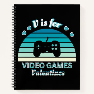 Carnet V pour jeux vidéo pas pour la Saint-Valentin - Drô