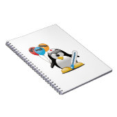 Carnet Va-t'en bientôt. Infirmière de pingouin. (Côté Droit)