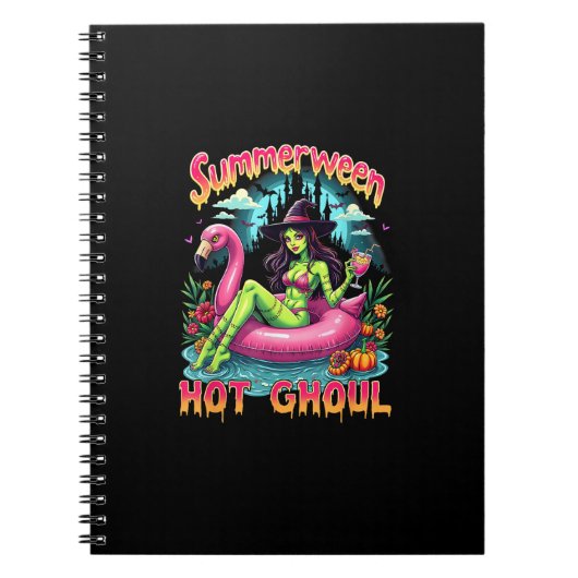 Carnet Vacances d'ambiance sorcière de Summerween Hallowe (Devant)