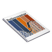 Carnet Vacances d'été à cheval Rollercoaster Retro (Côté Droit)