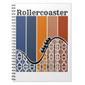 Carnet Vacances d'été à cheval Rollercoaster Retro (Devant)