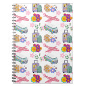 Carnet Vacances d'été Design de vacances Spiral Noteb (Devant)