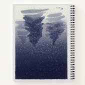 Carnet Vacances hiver Watercolor (Dos)