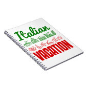 Carnet Vacances Italie Voyage Voyage Souvenir (Côté Droit)