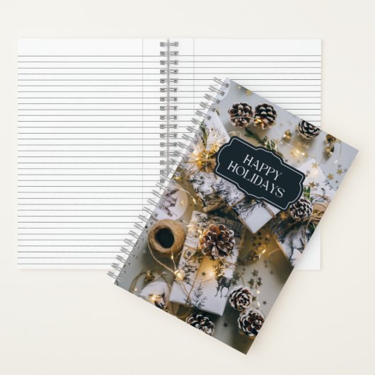 Carnet Vacances Noël présente (À l'intérieur)