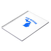 Carnet Vacances Pure Michigan Water Lake Idée cadeau amus (Côté gauche)