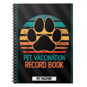 Carnet Vaccination des animaux de compagnie et des chiens
