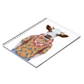 Carnet Vache à chemise hawaïenne (Côté gauche)