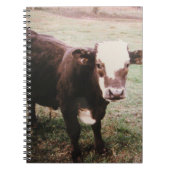 Carnet Vache à crème Brown (Devant)