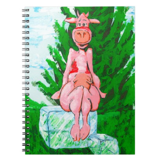 Carnet Vache à glaçon (Devant)