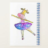 Carnet Vache blanche mignonne (Verso)