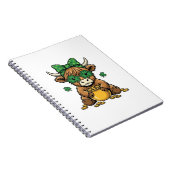 Carnet Vache des Highlands de la Saint-Patrick Pot d'or A (Côté Droit)