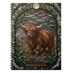 Carnet Vache des Highlands Tourbière des Highlands Illumi