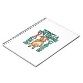 Carnet Vache drôle 99% de chance que je m'en fiche Graphi (Côté gauche)