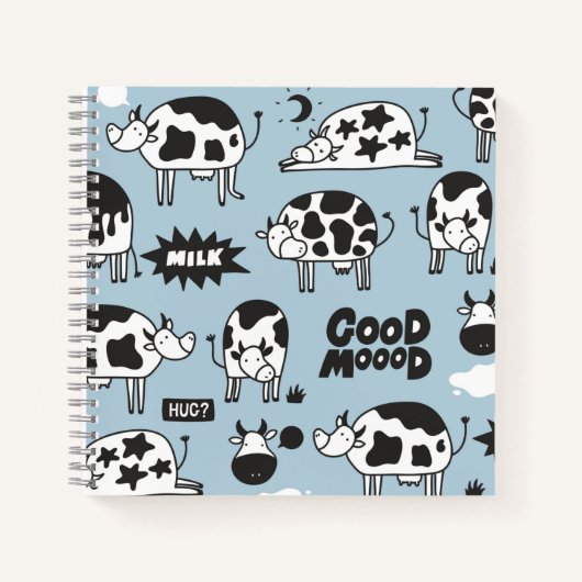 Carnet Vache et lait (Devant)