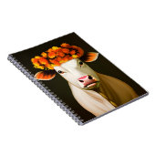 Carnet Vache fleurie (Côté Droit)