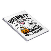 Carnet vache halloween (Côté Droit)