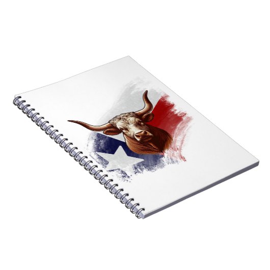 Carnet Vache longhorne du Texas (Côté Droit)