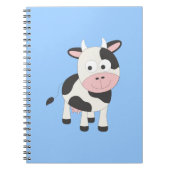 Carnet Vache mignonne (Devant)