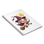 Carnet Vache sorcière sur un bâton (Côté Droit)