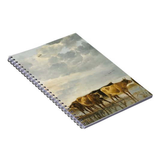 Carnet Vaches dans une rivière Aelbert Cuyp (Côté Droit)