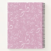 Carnet Vaches de coquette rose délicates (Dos)