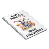 Carnet Vaches et papillons personnalisables (Côté Droit)