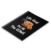 Carnet vaches objectif de vie animal toutes les vaches, v (Côté gauche)