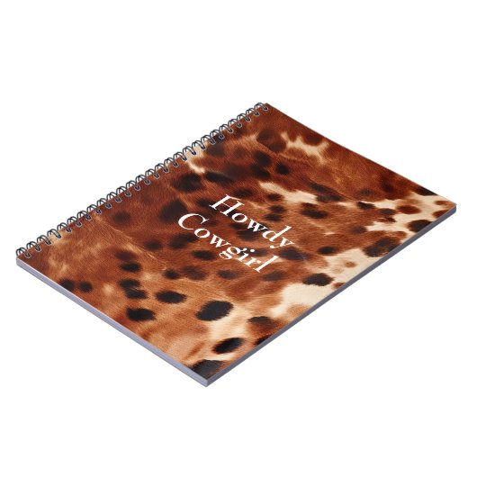 Carnet Vachette noire Brown (Côté gauche)