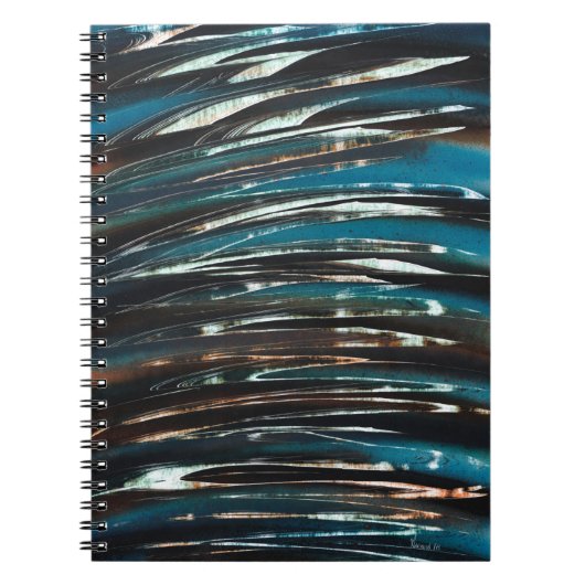 Carnet Vague de grunge graphique (Devant)