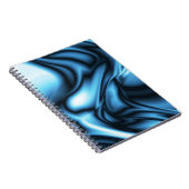 Carnet Vague de soie bleue (Côté Droit)