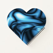 Carnet Vague de soie bleue (Dos)