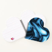 Carnet Vague de soie bleue (Intérieur)